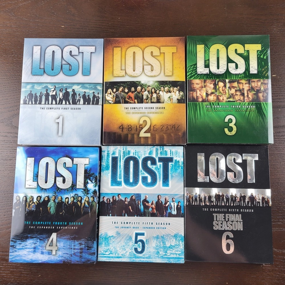 Lost - The Complete Series (DVD) Seasons 1-6, 1 2 3 4 5 6